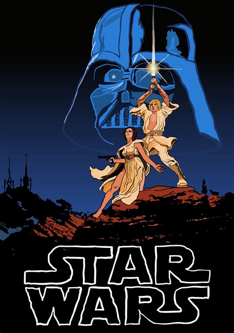 poster illustrations star wars  vigorousjammer