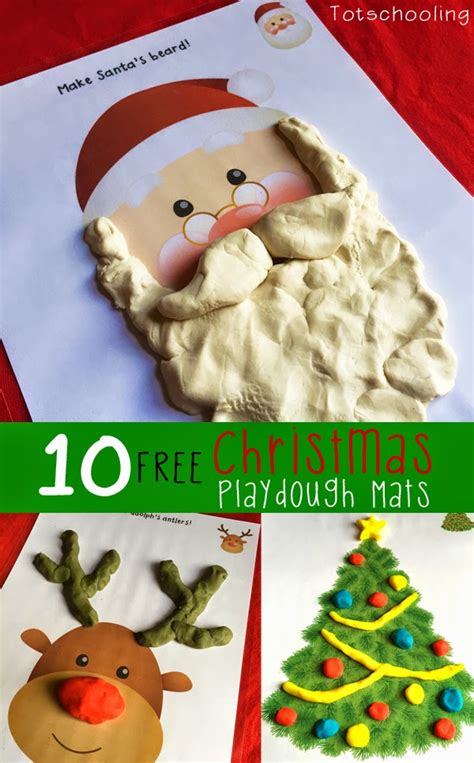 christmas  tip painting printables totschooling toddler