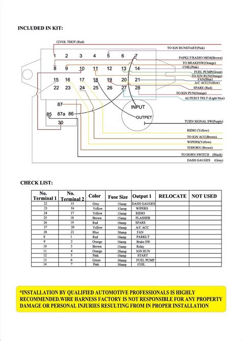 circuit universal wiring harness diagram uploadish