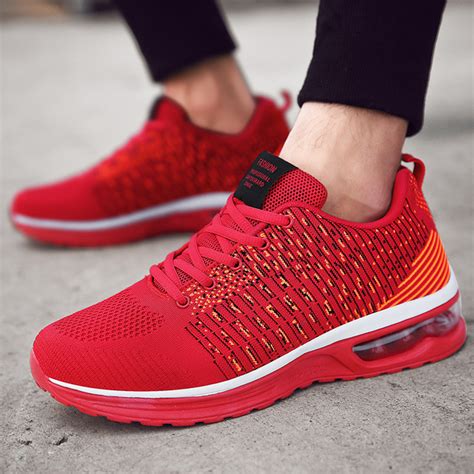 2019 New Trend Running Sneakers Men Mesh Breathable Trainers For Men