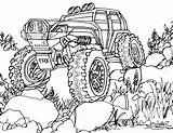 Coloring Car Pages Rc Truck Drawing Traxxas Cars Control 4x4 Remote Crawler Summit Trail Disney Printable Getcolorings Getdrawings Il Color sketch template