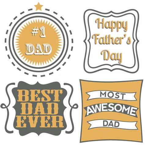 printable fathers day labels  printable