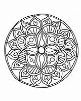 Mandala Coloring Pages Draw Printable Adults Adult Pdf Print Choose Board Flower Save sketch template