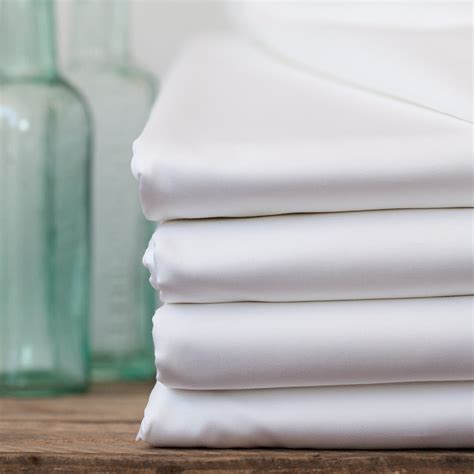 luxury cotton white fitted bedding sheets beaumont brown