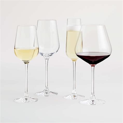 hip wine glasses crate and barrel canada