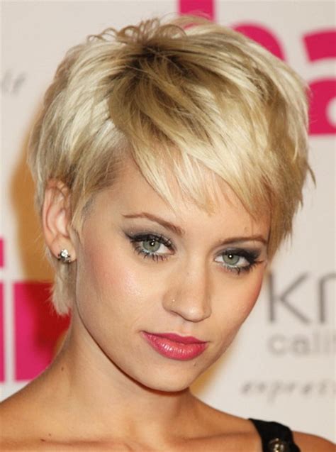 short hairstyles   faces older women