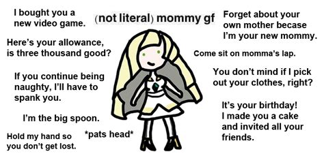 Not Literal Mommy Gf R Animemes