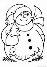 Coloring4free Snowman Coloring Pages Christmas Related Posts sketch template
