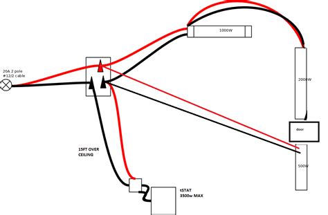 cadet electric baseboard heater wiring diagram