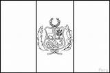 Flags Latin Colouring sketch template