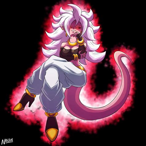 Majin Android 21 By Ne O N On Newgrounds