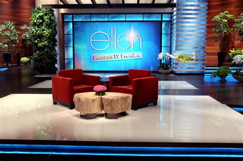 The Ellen Degeneres Show Broadcast Set Design Gallery