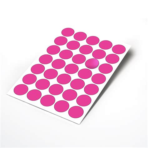 small mm circle stickers finger prints