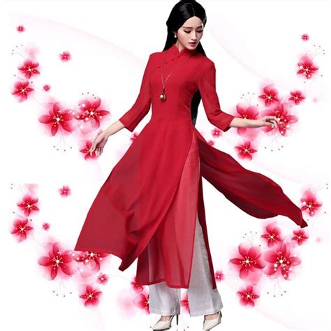 Japanese Ao Dai Three Quarter Kimonos Direct Selling Polyester Women Ao