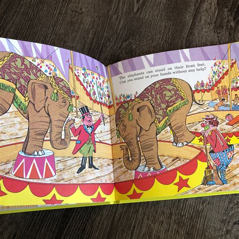 circus book hardcover etsy