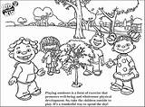 Coloring Playing Pages Kids Friends Kid Science Outside Sid Drawing Outdoor Color Getdrawings Getcolorings Pbs Templates Blank Little Printable sketch template