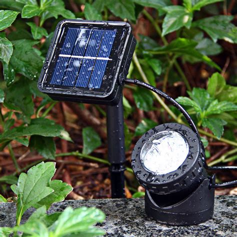 led solar lamp waterproof ip garden led solar light  leds solar power spotlight lawn outdoor