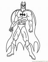 Coloring Pages Superhero Printable Batman Super Hero Kids Superheroes Heroes Popular Print Bat sketch template