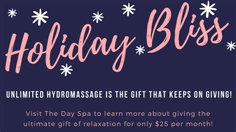 holiday bliss hydromassage fort sanders health and fitness center