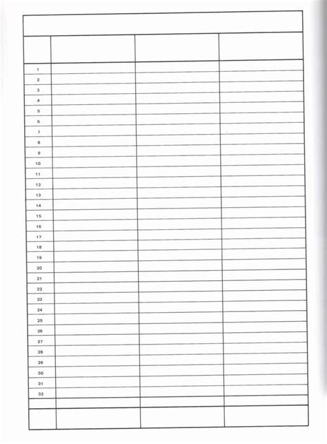 blank spreadsheet printable