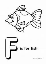 Alphabet Coloring Pages Kids Letter Preschool Printable Words Fish Letters Drawing Printables Worksheets Ray Print Activities Colouring Coloringhome Sheets Getdrawings sketch template