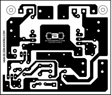 layout pcb amplifier simple micro amp blogkamarkucom rangkaian elektronik desain amp