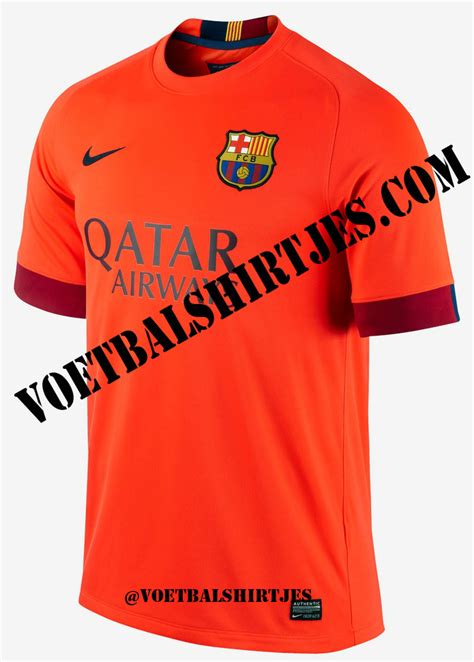 barcelona uitshirt  voetbalshirtjescom