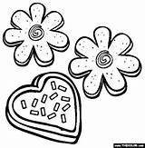 Cookie Coloring Sugar Clipart Clip Pages Cookies Valentines Valentine Library Biscuit Sheet Christmas Printables Drawings Cliparts Sheets Thecolor Printable Chip sketch template
