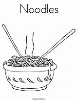 Noodles Coloring Pages Dinner Worksheet Food Noodle Week Spaghetti Template Twisty Colouring Printable Color Outline Sheets Pasta Macaroni Twistynoodle Print sketch template