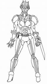 Rider Kamen Coloring Hunter Fortnite Raider Renegade Colouring Pages Netart Clipart Drawings Choose Board sketch template