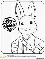 Peter Lapin Konijn Pieter Kleurplaten Anglais Imprimer Leukekleurplaten Bunny Coloring4free sketch template