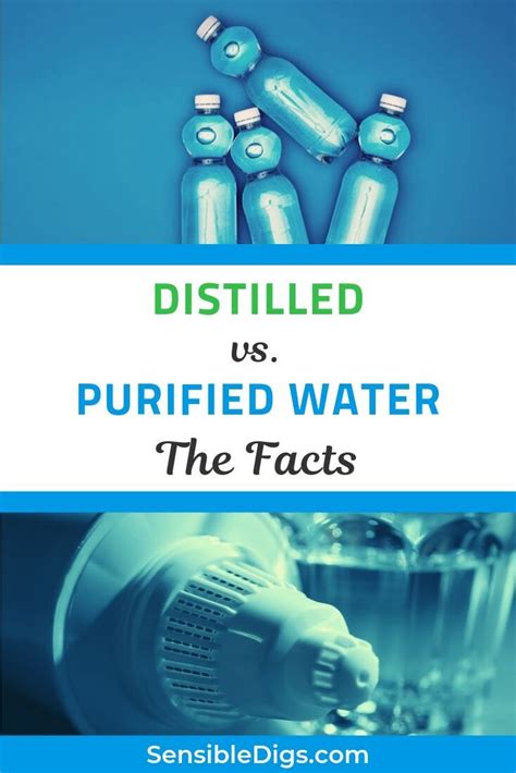 distilled vs purified water the facts water purifier distillation