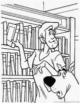 Coloring Library Scooby Doo Pages National Week Color Shaggy Printable Popular Clipart Coloringhome sketch template