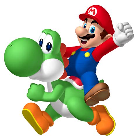 mario  yoshi clipart