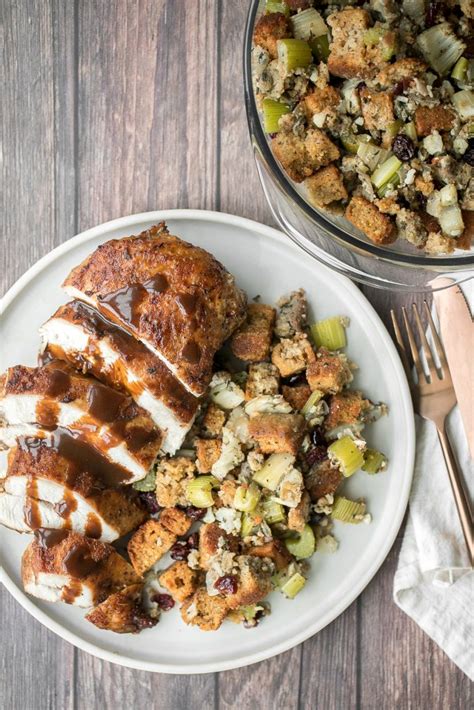 soy glazed braised turkey breast with five spice ahead