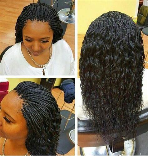 20 Medium Micro Braids Hairstyles Fashion Style