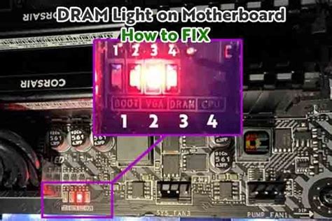 dram light  motherboard   fix motherboard dram pc repair