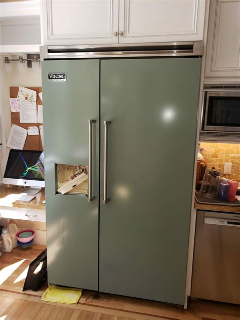 viking vcsb refrigerator water dispencer leaking repair san francisco ca kit appliance