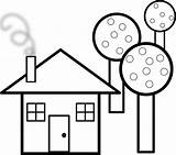 House Cartoon Clipart Clip sketch template