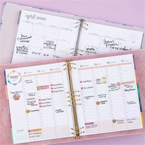 planners  busy women  weekly planner planner