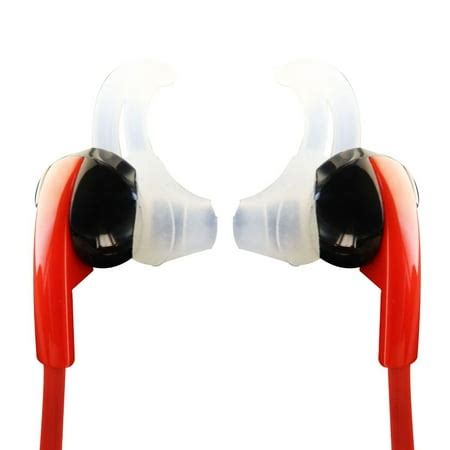 simle wireless bluetooth  ear sport earbuds red black refurbished walmartcom