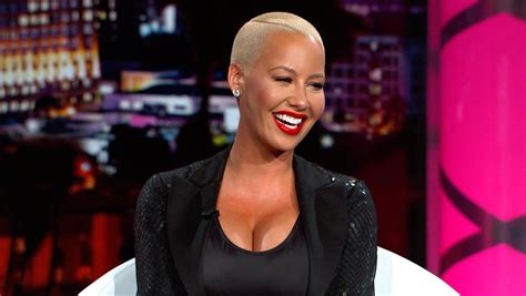 amber rose s talk show tackles sex small packages and taylor swift rolling out