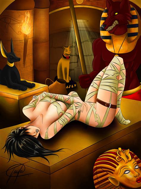 Barely Wrapped Mummy Mummy Girls Erotic Art Monster Girls Pictures