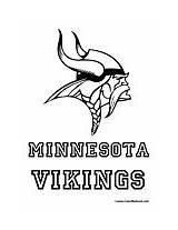 Vikings Pages Minnesota Viking sketch template