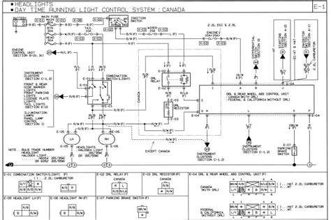 mazda  wiring diagram