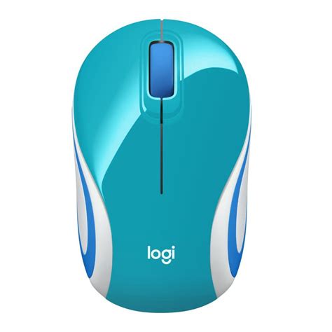 logitech  ultra portable mini wireless mouse teal walmartcom walmartcom