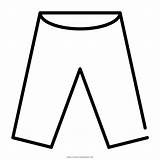 Pantalones Trousers Coloring sketch template