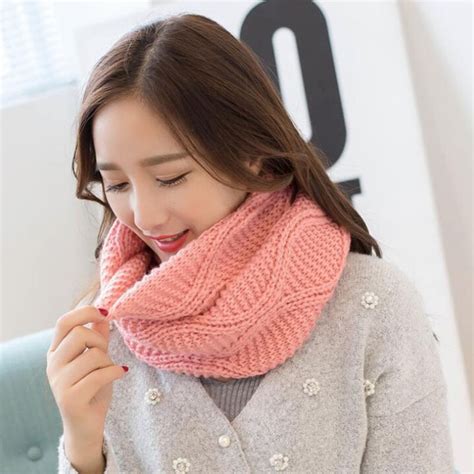 250pcs Lot New Fashion Warm Winter Scarf Scarves Knitted Women Neck