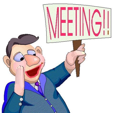 monthly meeting agendas