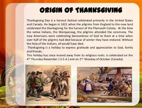 thanksgiving history story facts origin   thanksgiving